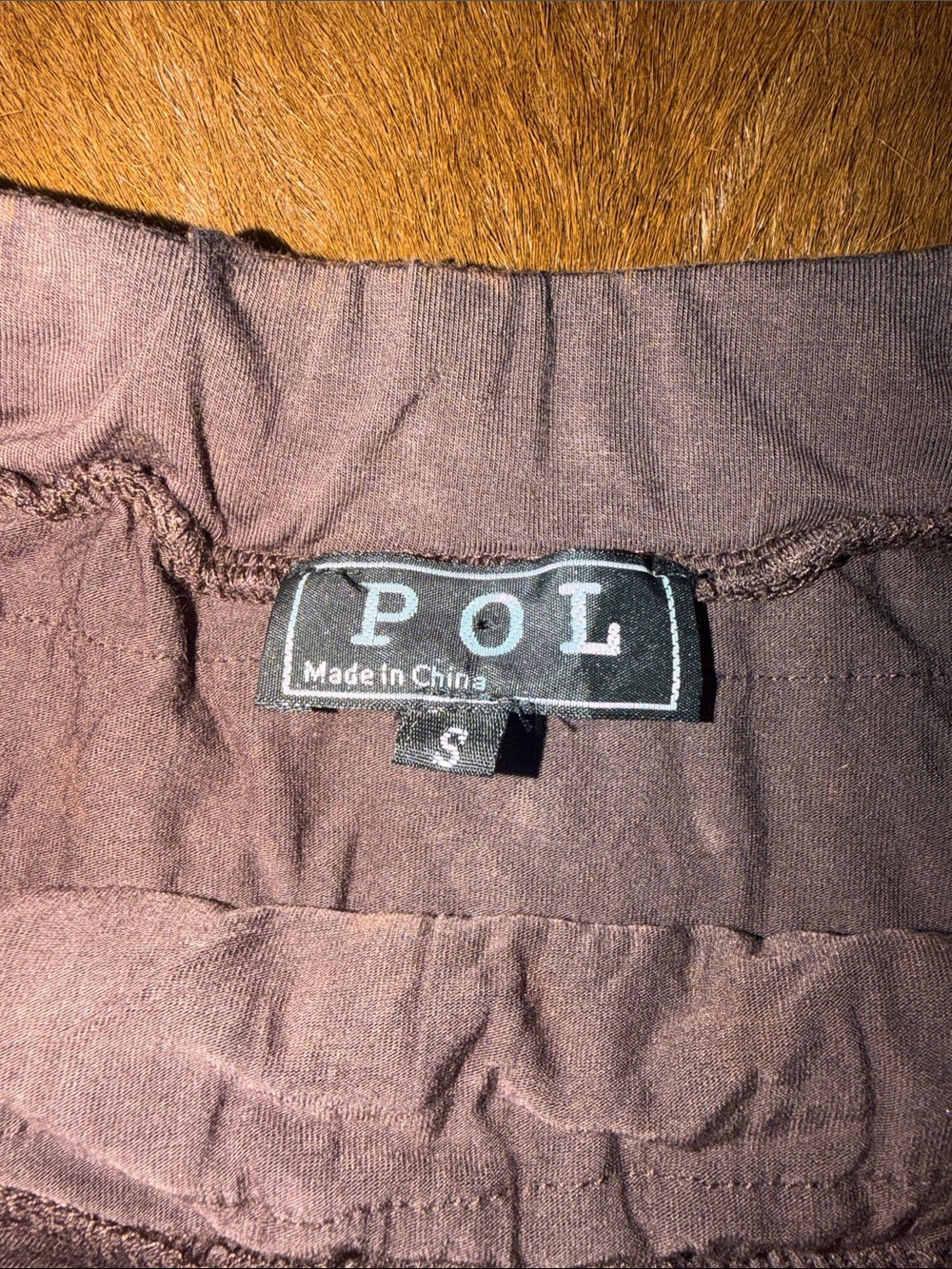 $72 NWOT 🤠 POL Western Boho Tiered Fringed Mini Skirt S - Picture 3 of 4